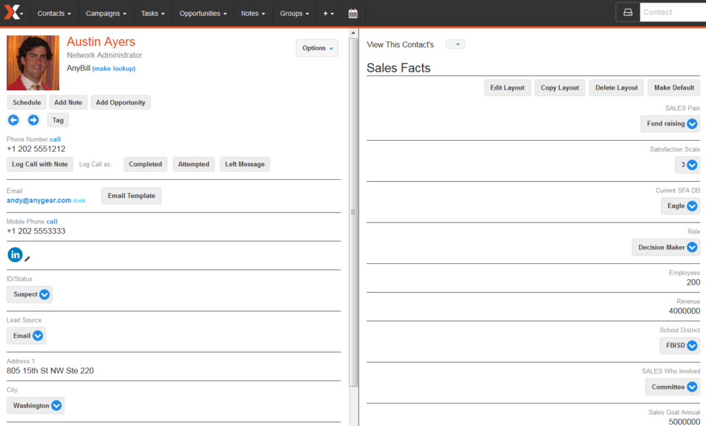 CRM fields to measure customer engagement