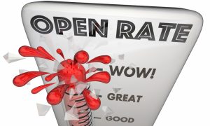 Email campaign open rate