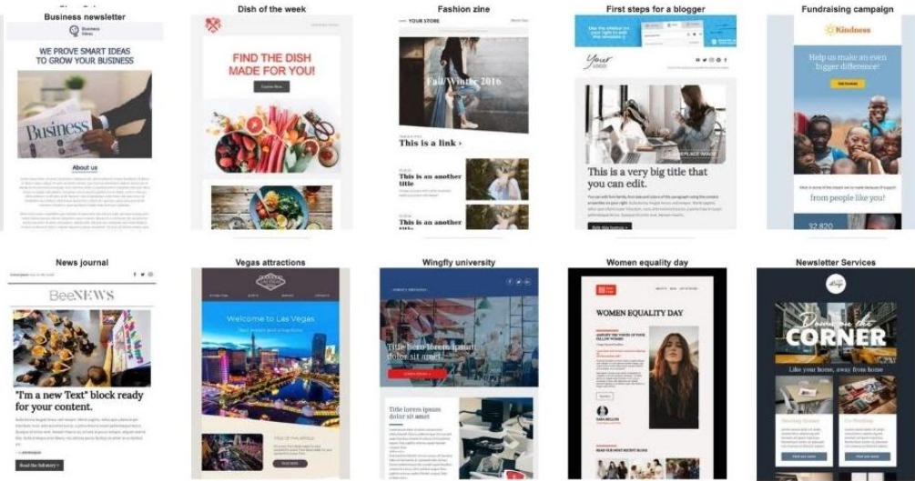 New Newsletter Email Templates