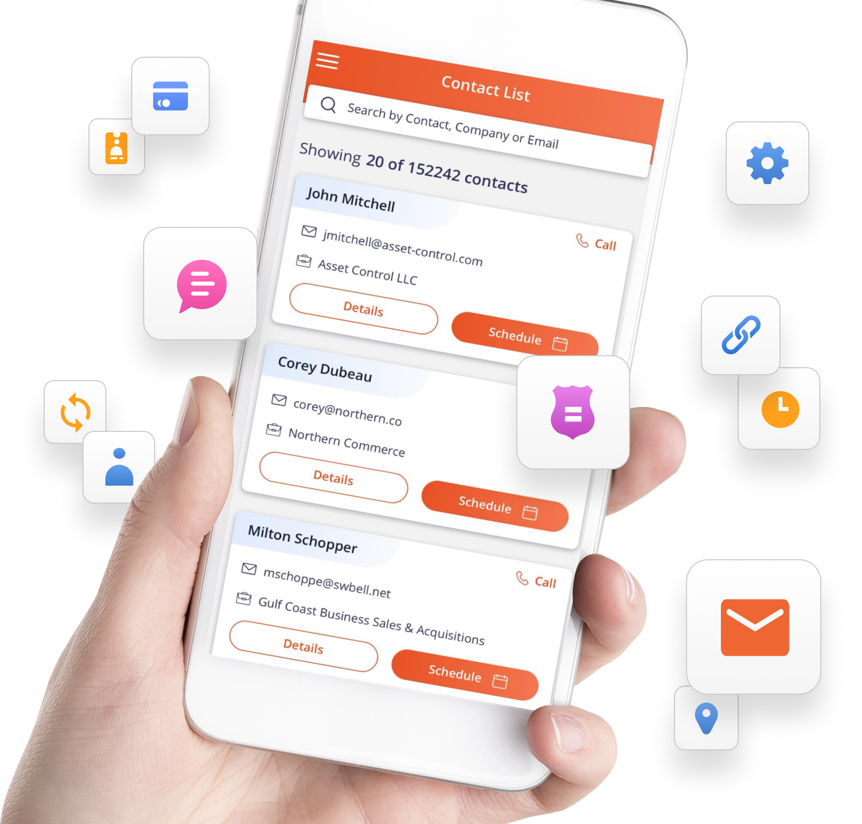 SalesNexus CRM Interface
