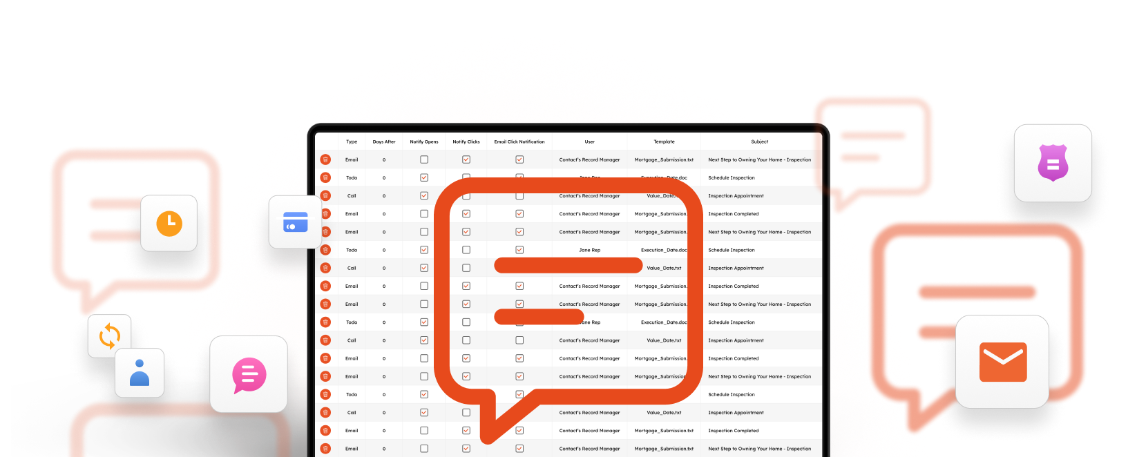 CRM Interface