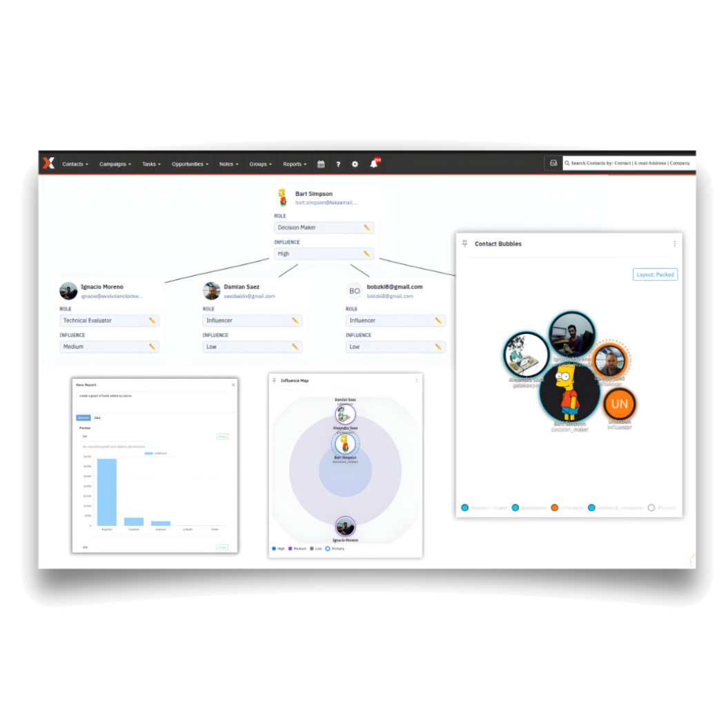 Sales CRM Visual Pipeline Management