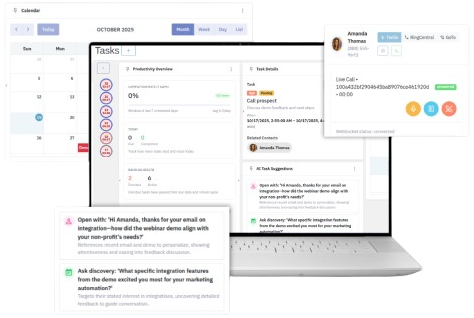 Calendar & Tasks for Sales Teams