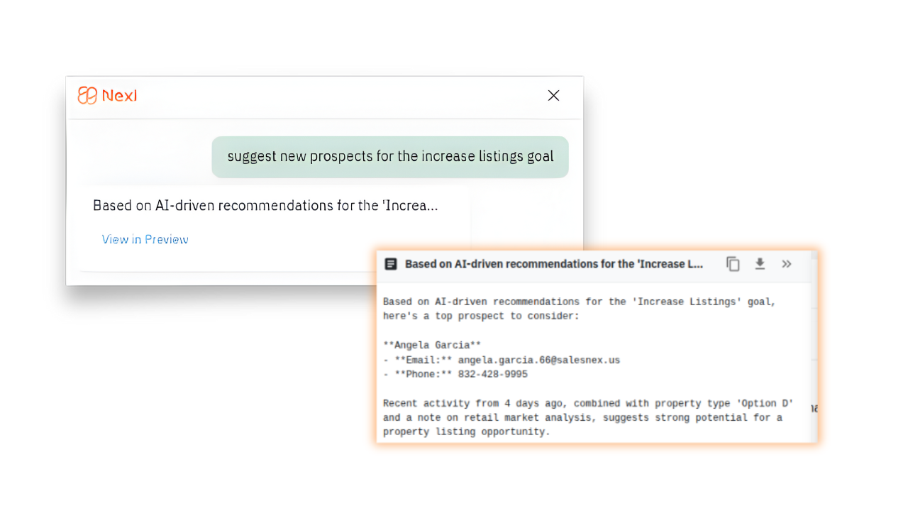 Nexi AI Take Action, Stop Researching