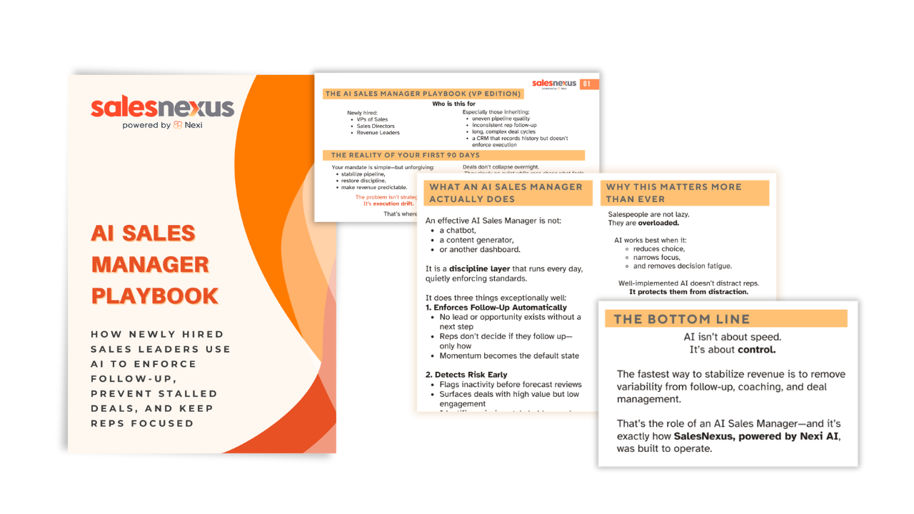 AI Sales Manager Playbook